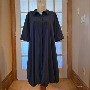 Chico's Deep Blue Midi Dress/Shacket